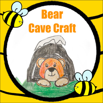 Preview of Winter Hibernating Bear Cave Craft Project