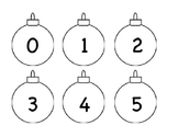 Winter Holiday 123s and ABC order Activity