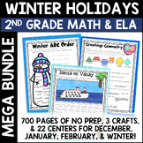 Winter MEGA Bundle Math Reading Writing Activities Workshe