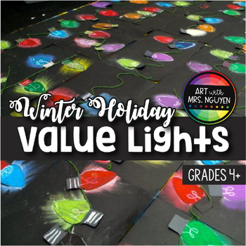 Preview of Winter Holiday Art: Holiday Value Lights