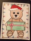 Winter / Holiday Bear Card