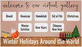 Winter Holiday Bundle - Virtual Gallery Walk & Worksheet