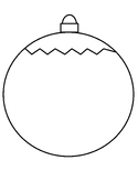 Winter Holiday Christmas Ornaments Template Make an Orname