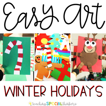 Winter Picture Lesson Plan: Christmas and Holiday Arts and Crafts