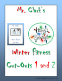 Winter Holiday Fitness Cut-Outs 1 and 2