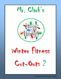 Winter Holiday Fitness Cut-Outs 2