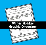 Winter Holiday Graphic Organizer