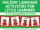 Winter Holiday Language Activities For Little Learners