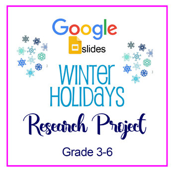Preview of Winter Holiday Research
