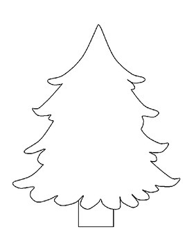 Preview of Winter Holiday Shape Template