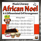 Winter Holiday Song with Orff Arrangement | African Noel