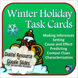 Winter Holiday Task Cards and Google Slides