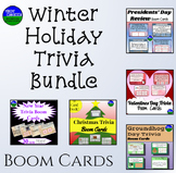 Winter Holiday Triva Bundle Boom Cards