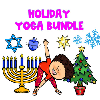 Preview of Winter Holiday Yoga Favourites Bundle