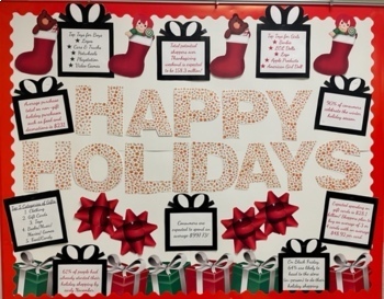 Preview of Winter Holiday's Consumer Habits Bulletin Board