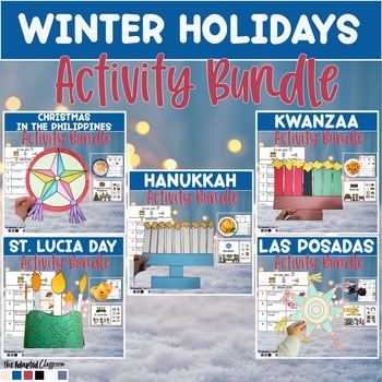 Preview of Winter Holidays Activity Bundle