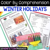 Winter Holidays Around The World Nonfiction Passages Color