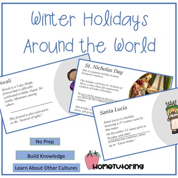 Preview of Winter Holidays Around the World