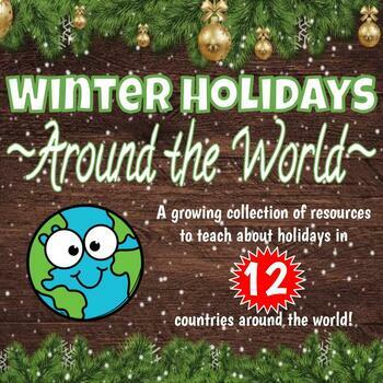 Preview of Winter Holidays Around the World - A Culture Study BUNDLE