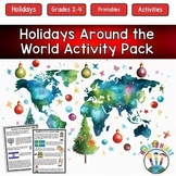 Winter Holidays Around the World Activities Christmas Arou