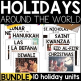 Winter Holidays Around the World Bundle (Crafts, PowerPoin