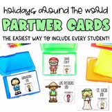 Christmas Around the World Partner Pairing Cards | Classro