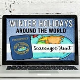 Winter Holidays Around the World Virtual Scavenger Hunt  (