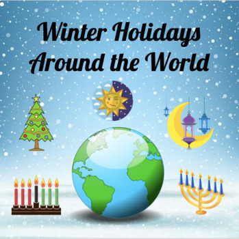 Winter Holidays Collection - 7 Winter Holidays! & Comprehension Questions