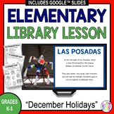 Winter Holidays Library Lesson -  Christmas Around the Wor