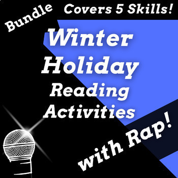 Preview of Winter Holidays Reading Comprehension Passage Questions for 5th and 6th Grade