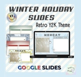 Winter Holidays Slides a Powerpoint Retro Y2K Theme