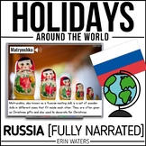 Winter Holidays in Russia - Christmas in Russia Powerpoint Slides