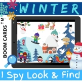 Winter I Spy Look and Find Following Directions - Boom Car