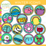 Winter Icons Clip Art