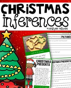 Preview of Winter Inferences - Christmas Reading Packet
