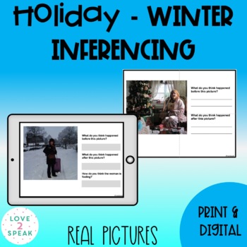 Preview of Holiday and Winter Inferencing What Happened Before and After Real Pictures