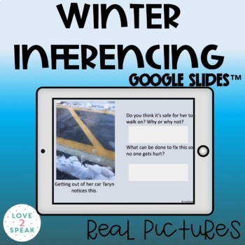 Preview of Winter Inferencing and Problem Solving Google Slides ™