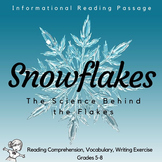 Winter Informational Reading Passage - Snowflakes