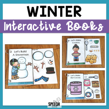 Preview of Winter Interactive Books