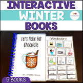 Winter Interactive Books for Autism & Special Education Cl