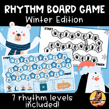 Preview of Winter Interactive Rhythm Game for Elementary Music