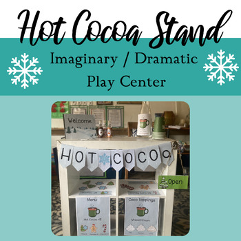 Preview of Winter January Dramatic/Imaginative play Cocoa Stand