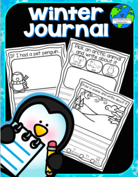 Preview of Winter Journal {one month of journal prompts}