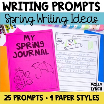 Spring Journals by Lucky to Be in First by Molly Lynch | TpT