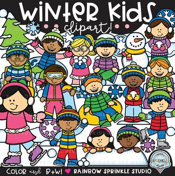 winter clip art for kids