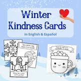 Winter Kindness Cards | English & Español | Print & Go!