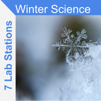 Preview of Winter Lab Stations for Middle School Science