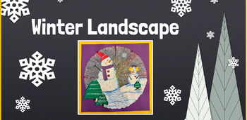 Preview of Winter Landscape Collage