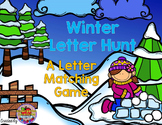 Winter Letter Hunt-A Letter Matching Activity