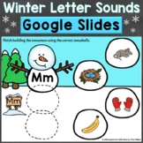Winter Letter Sounds Beginning Sounds Google Classroom Dig